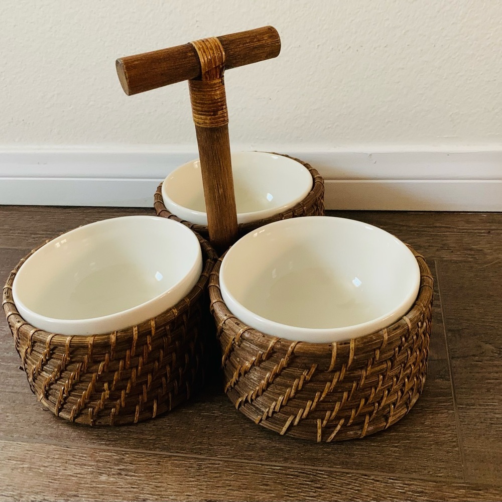 222 fifth dipping snacks bowls